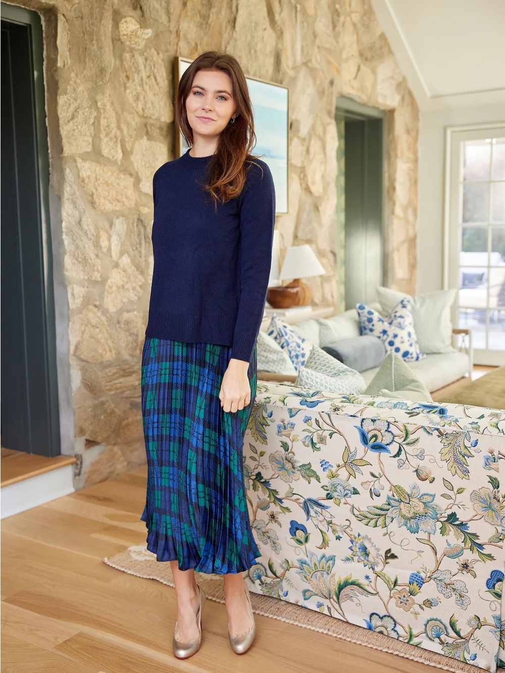 Sail to Sable Harper Blackwatch Sweater Dress
